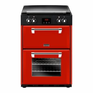 Stoves Richmond 600EI 60cm Double Oven Electric Induction Cooker - Red