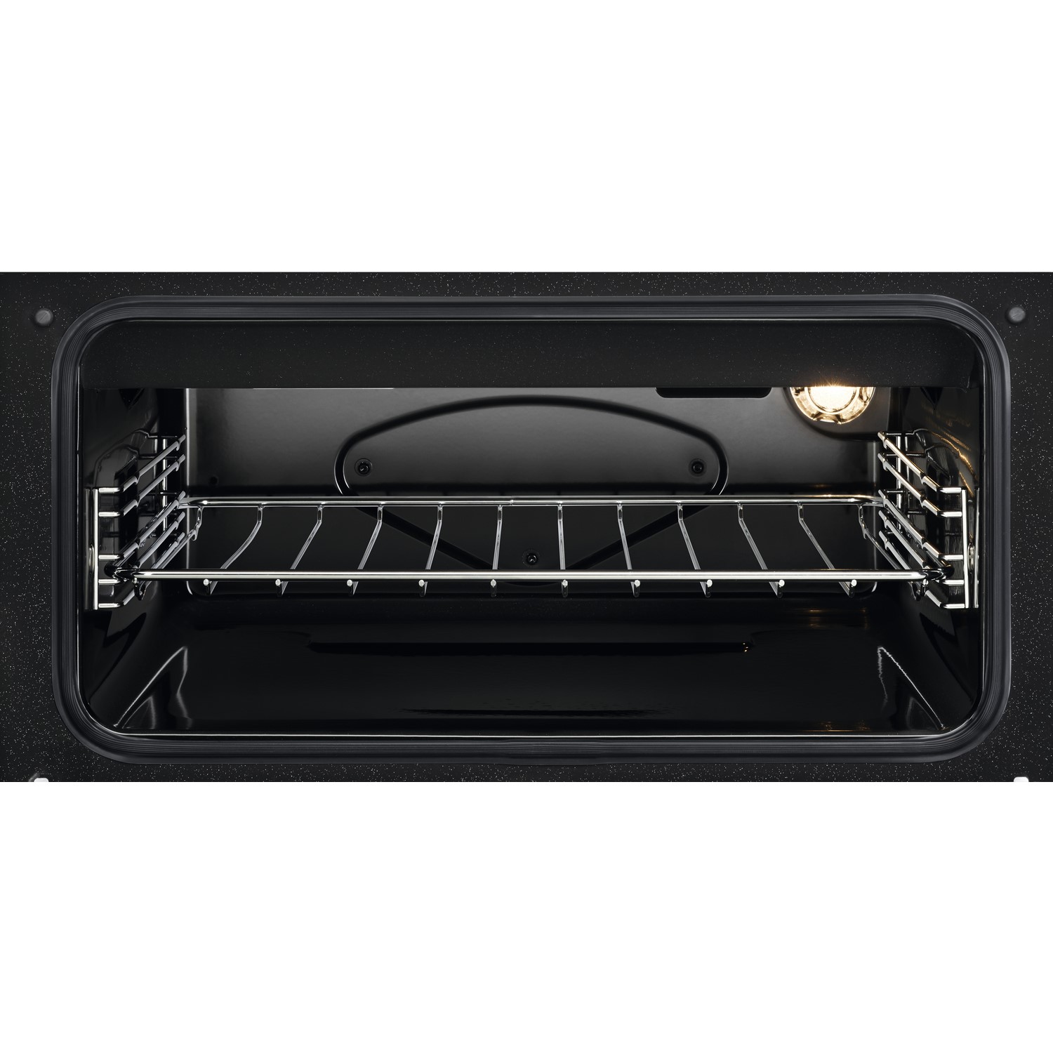 Zanussi 60cm Double Oven Electric Cooker - Black - Image 3