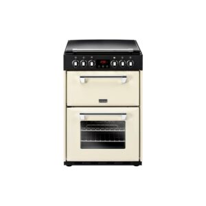 Stoves Richmond 600E 60cm Double Oven Electric Cooker with Lid - Cream