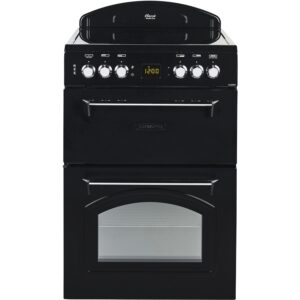 Leisure Classic 60cm Double Oven Electric Cooker with Ceramic Hob - Black