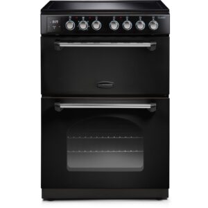 Rangemaster Classic 60cm Electric Cooker with Induction Hob - Black