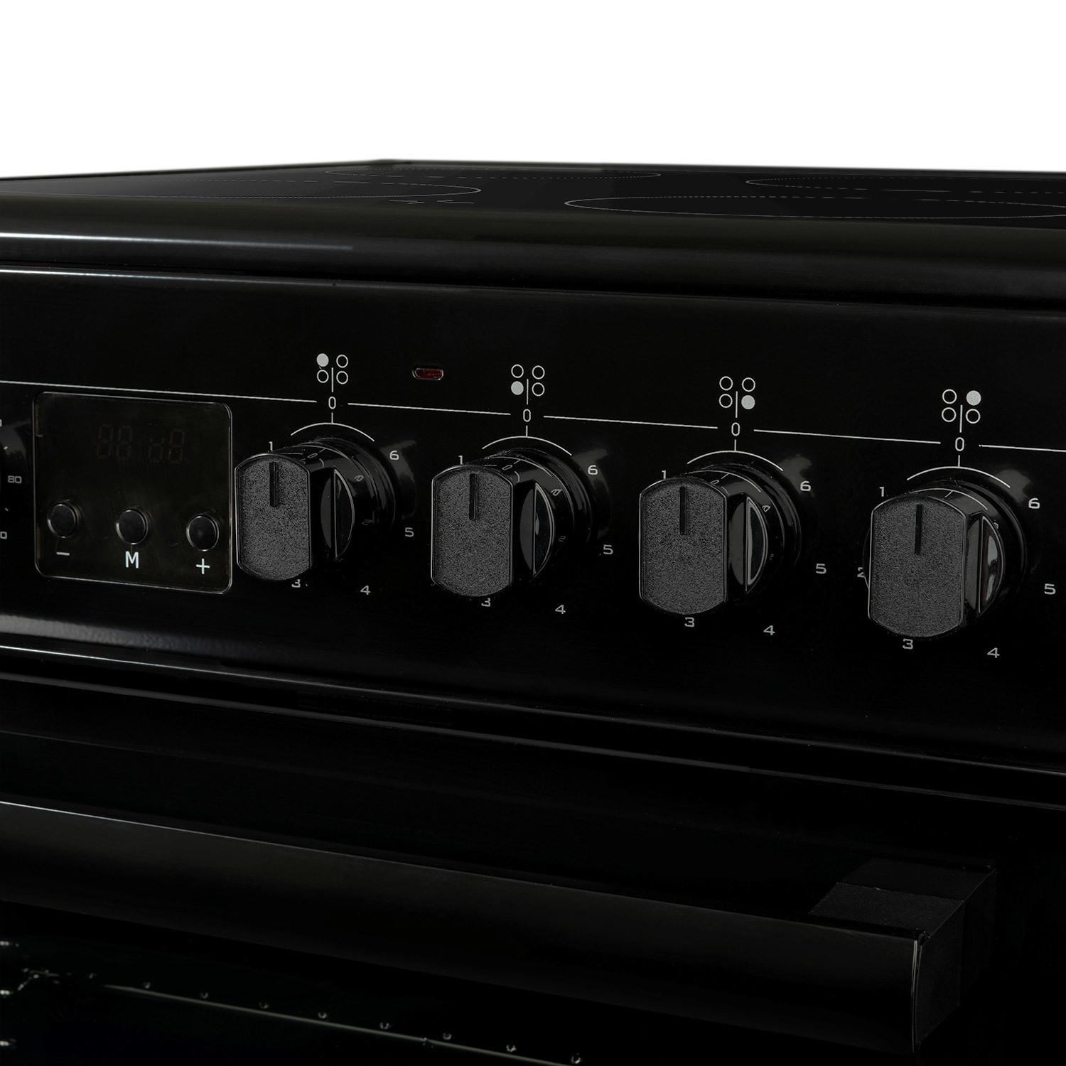 electriQ 50cm Double Cavity Electric Cooker - Black - Image 6