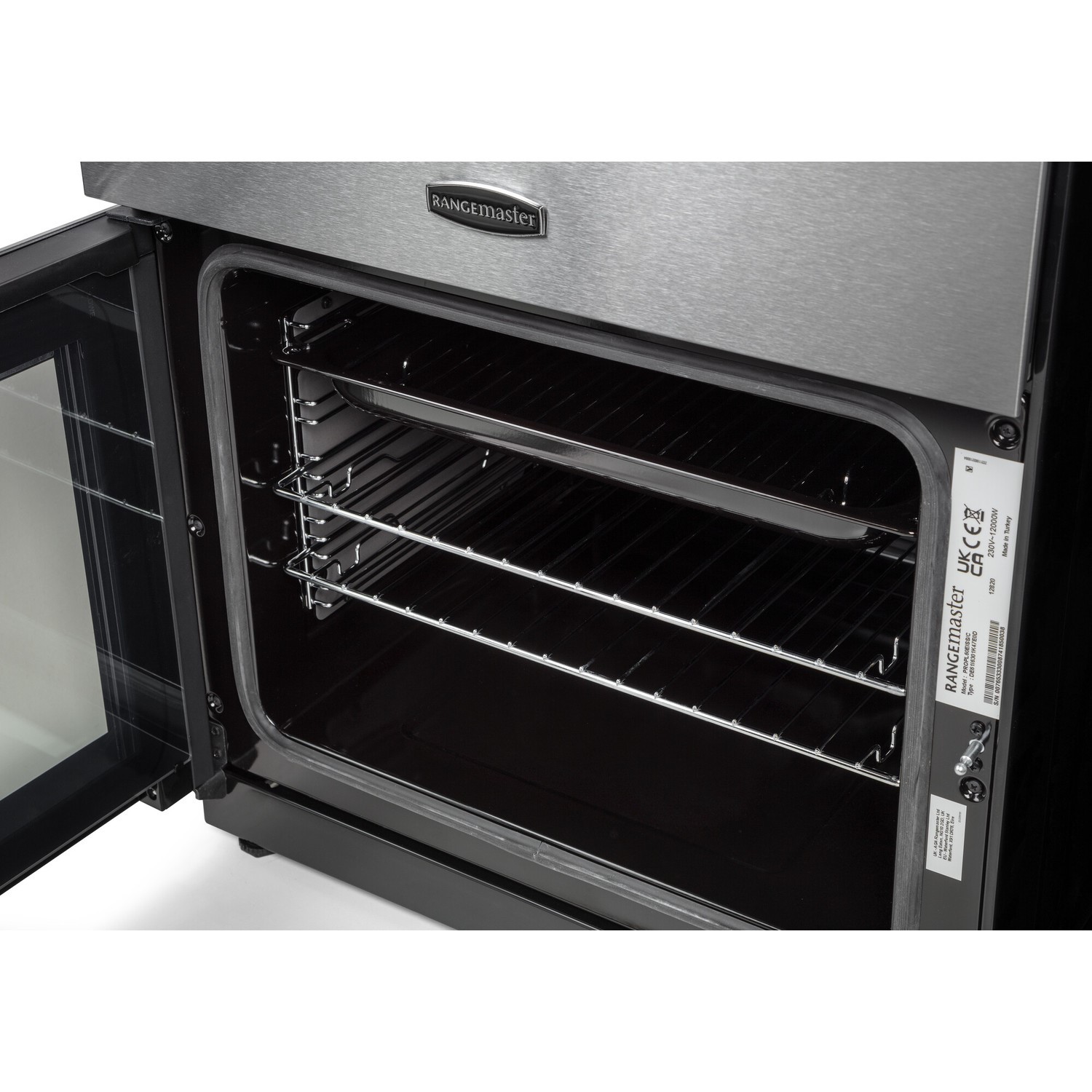 Rangemaster Professional Plus 60cm Electric Cooker - Stainless Steel - Image 4