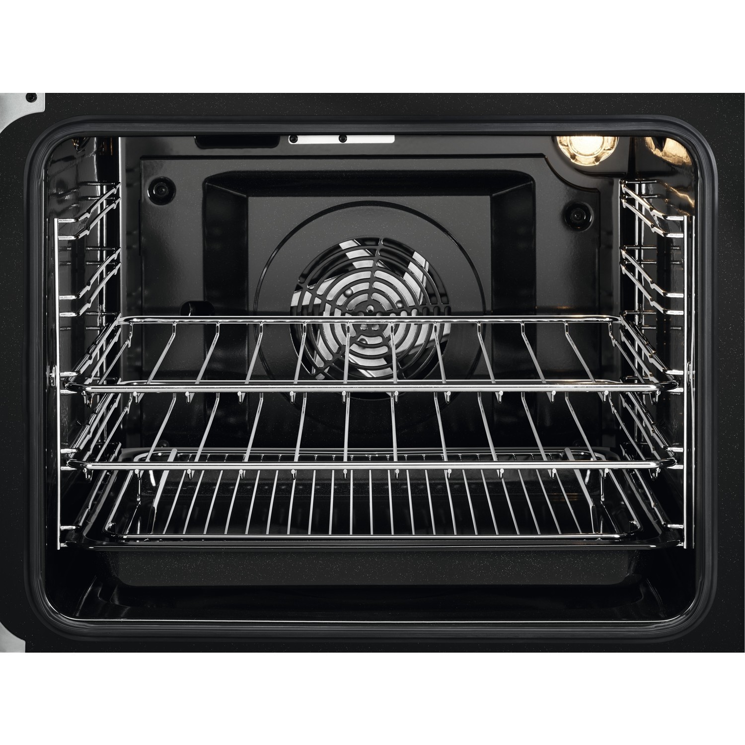 Zanussi 60cm Double Oven Induction Electric Cooker - Black - Image 4