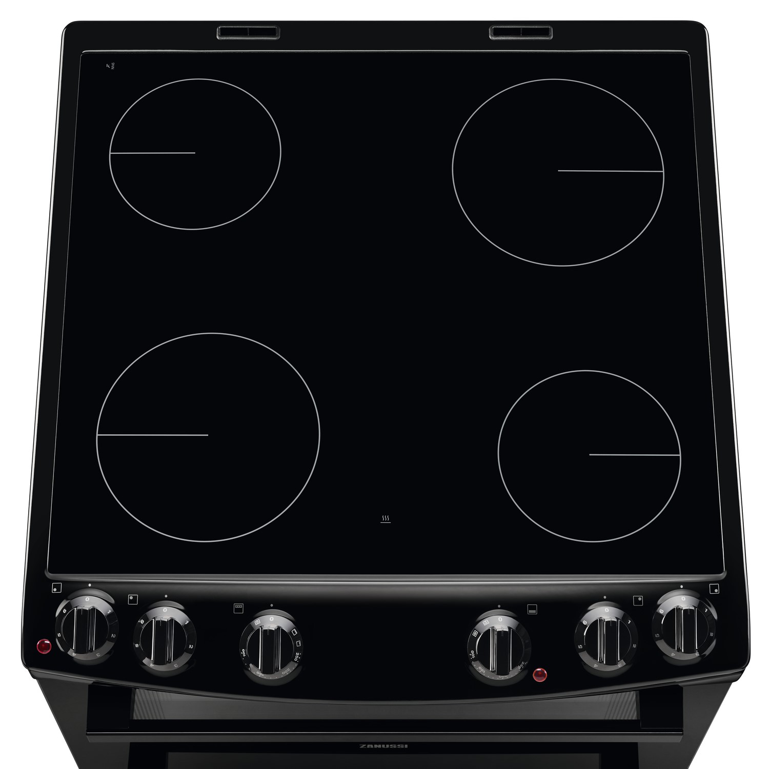 Zanussi 60cm Double Oven Electric Cooker - Black - Image 6