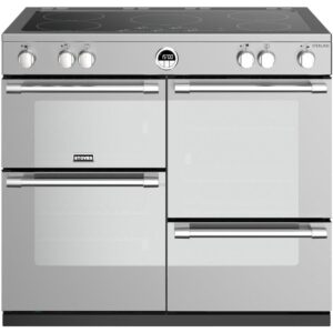 Stoves Sterling S1000Ei MK22 100cm Electric Induction Range Cooker - Stainless Steel