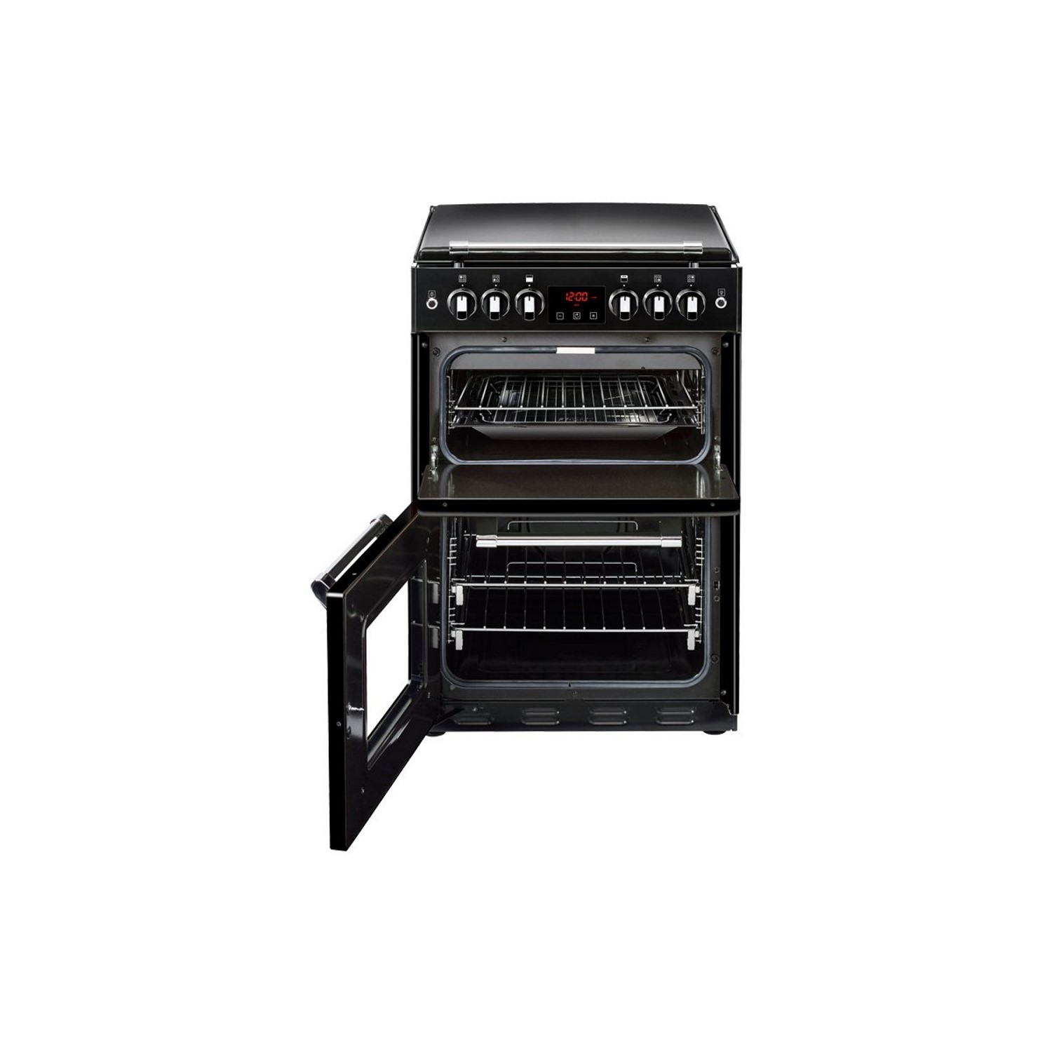 Stoves Richmond 600G 60cm Double Oven Gas Cooker - Black - Image 3