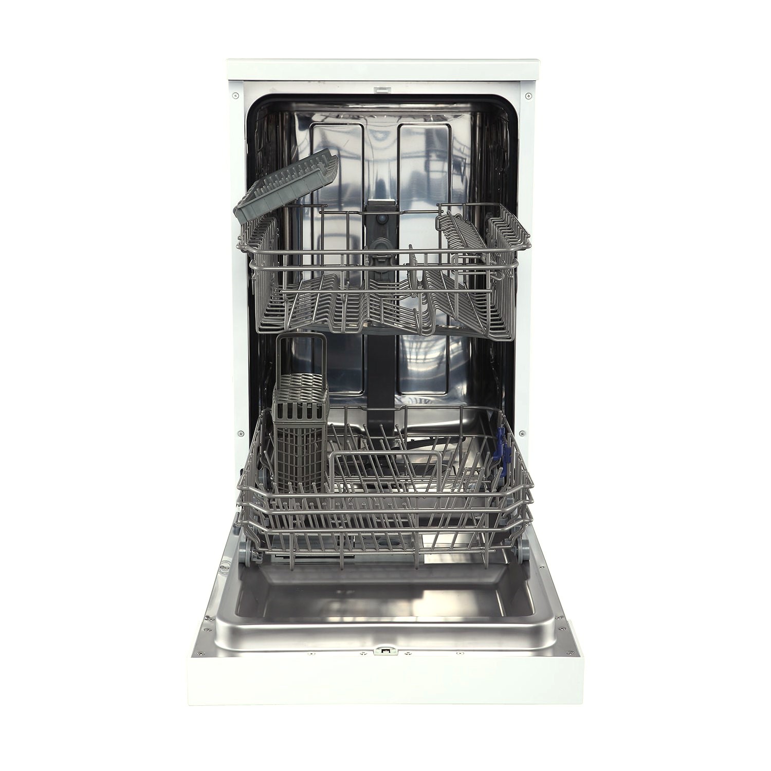 electriQ 10 Place Settings Freestanding Dishwasher - White - Image 2