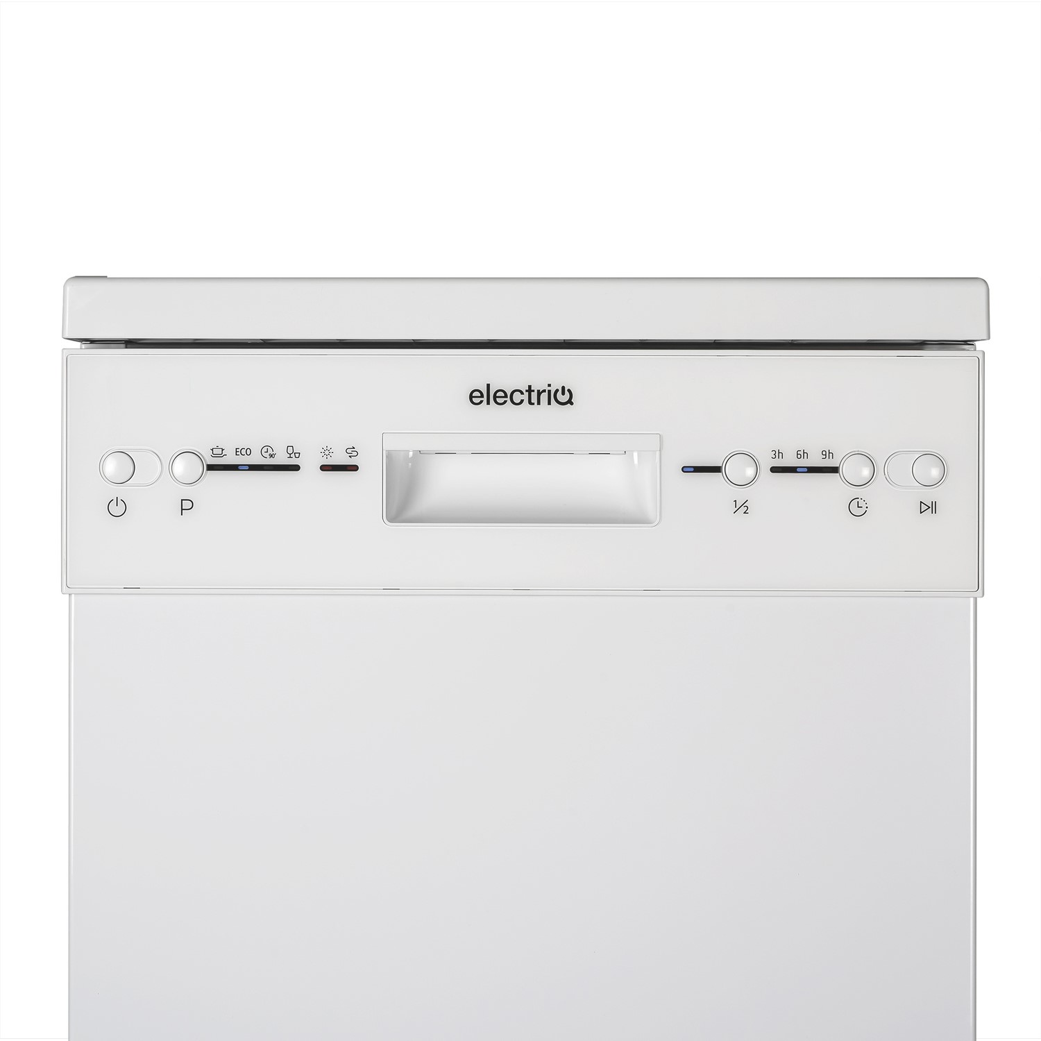electriQ 10 Place Settings Freestanding Dishwasher - White - Image 5