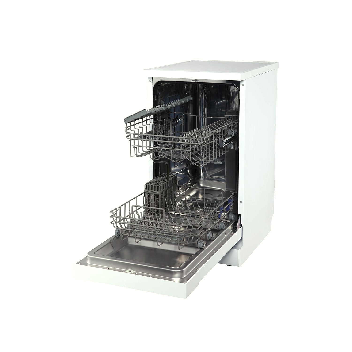electriQ 10 Place Settings Freestanding Dishwasher - White - Image 6