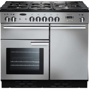 Rangemaster Professional Plus 100cm Gas Range Cooker - Stainless Steel