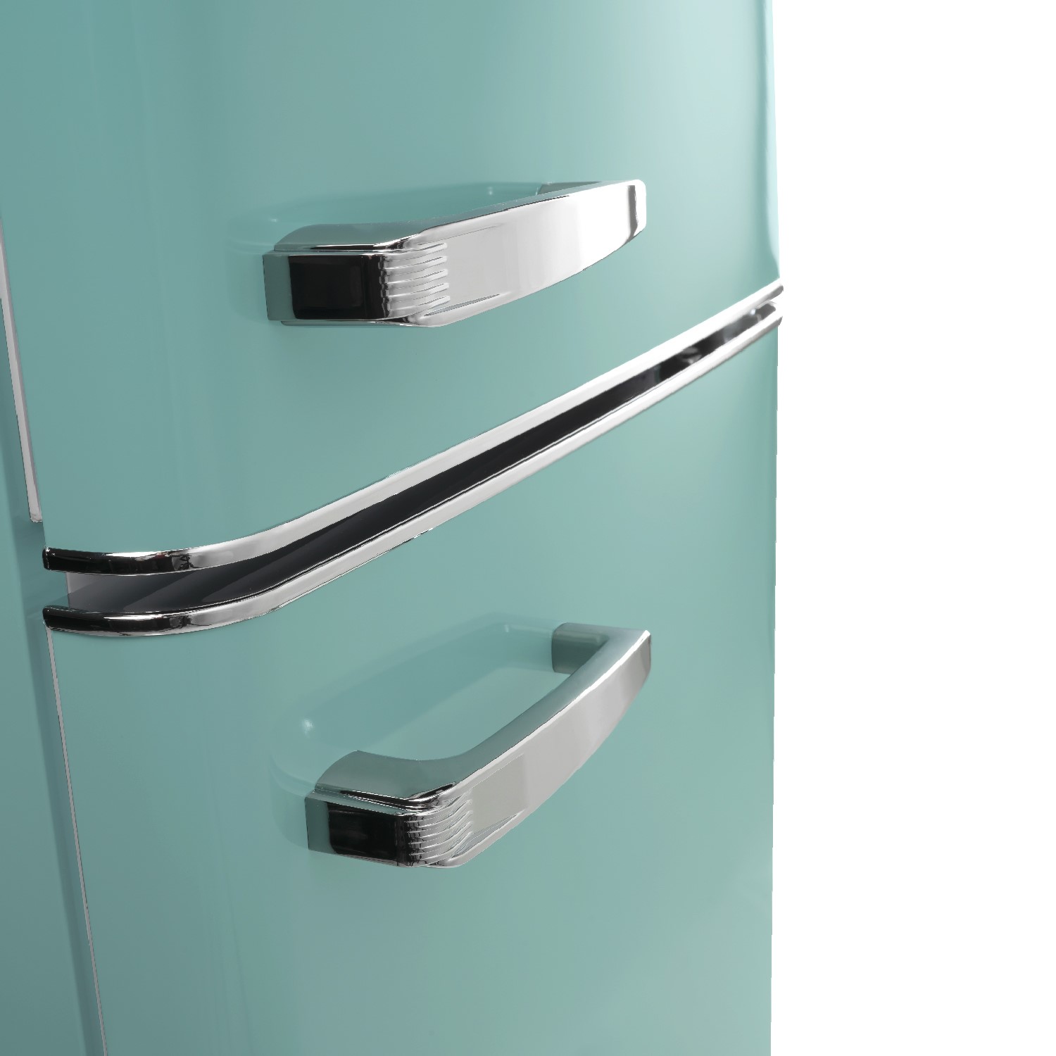 electriQ 244 Litre 60/40 Freestanding Fridge Freezer - Blue - Image 4