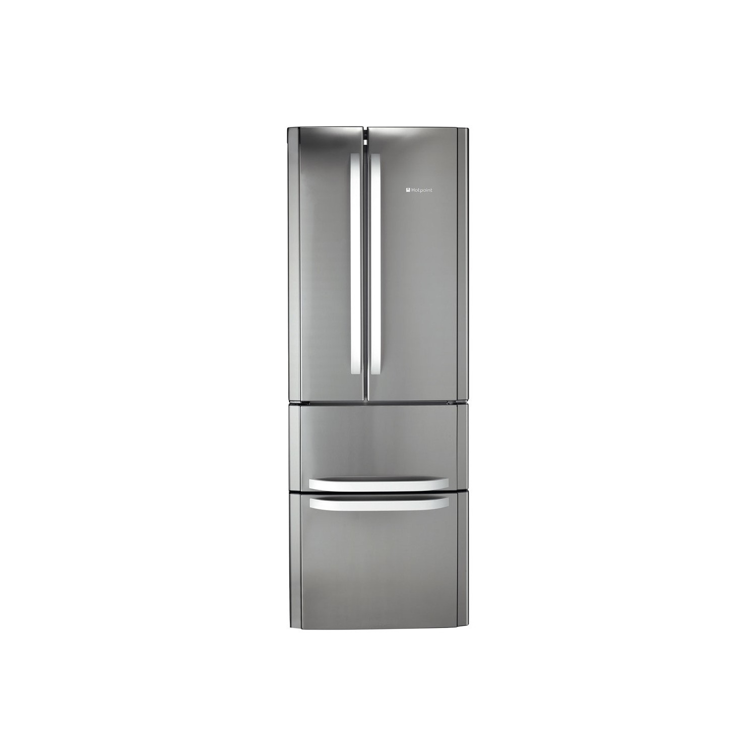 Hotpoint 399 Litre 60/40 Freestanding Total No Frost Fridge Freezer - Inox
