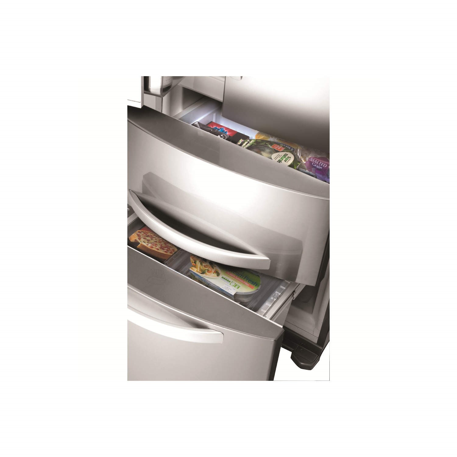 Hotpoint 399 Litre 60/40 Freestanding Total No Frost Fridge Freezer - Inox - Image 5