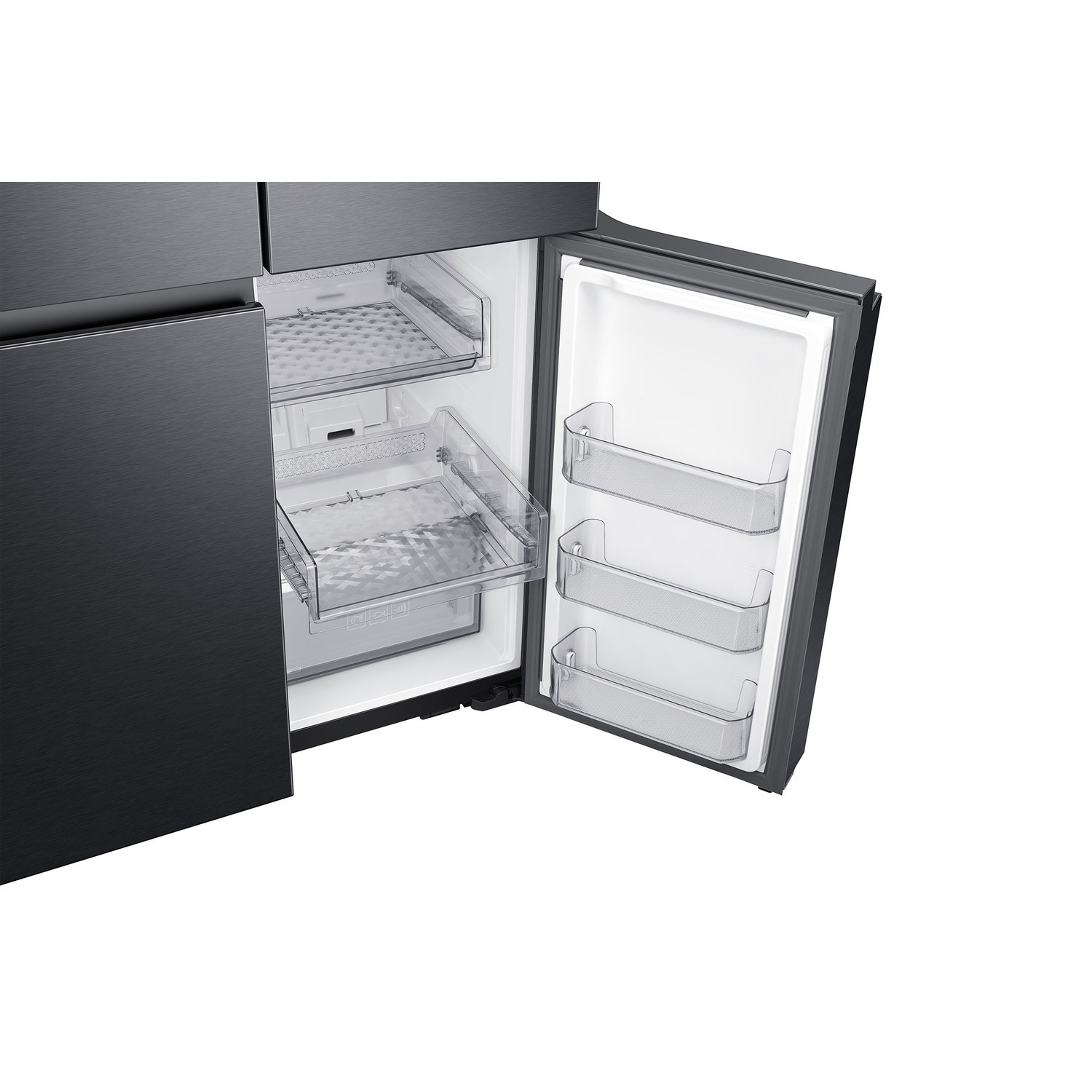 Samsung 647 Litre Four Door American Fridge Freezer With Beverage Centre - Black - Image 9
