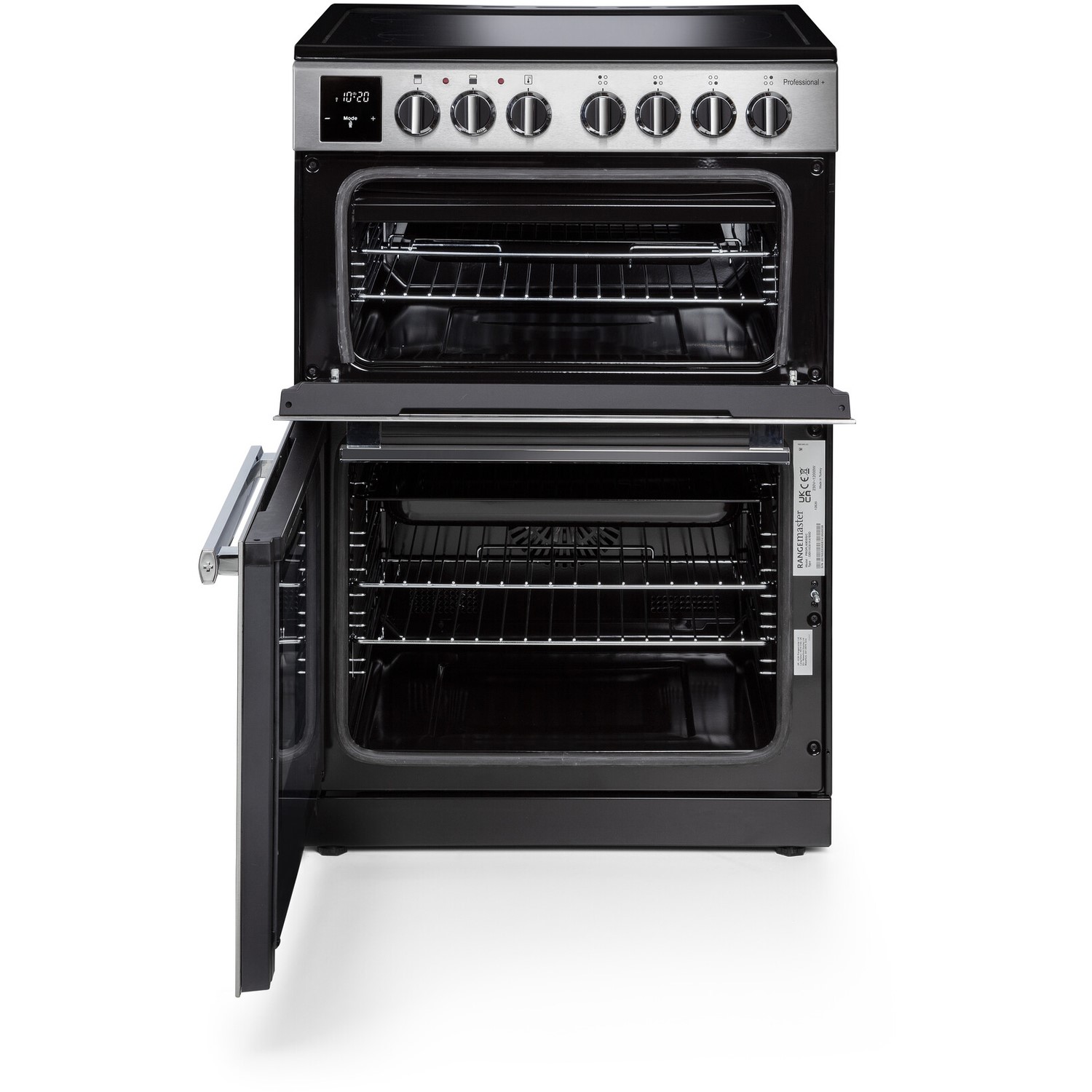 Rangemaster Professional Plus 60cm Electric Induction Cooker - Stainless Steel - Image 2