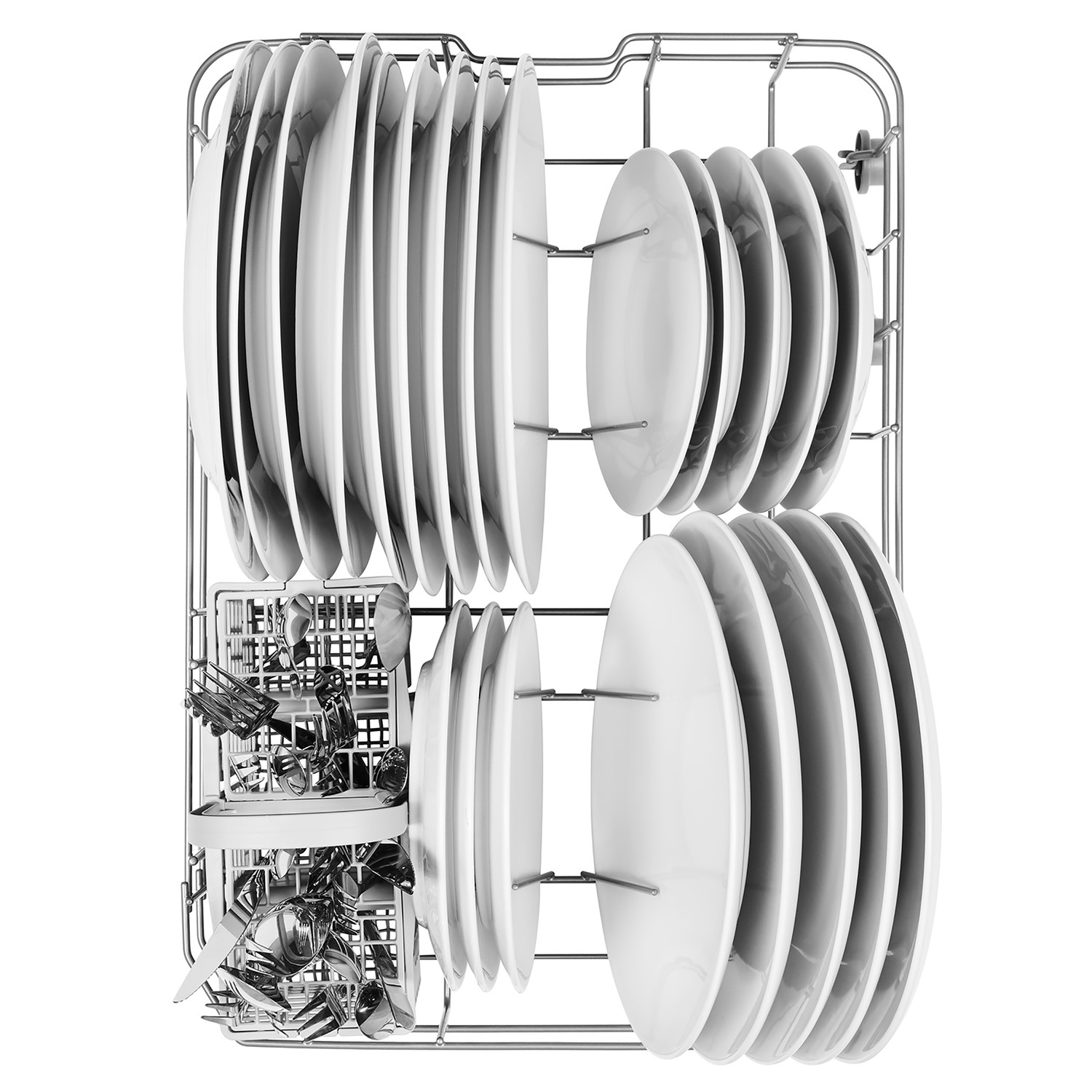 Indesit 10 Place Settings Freestanding Dishwasher - White - Image 9