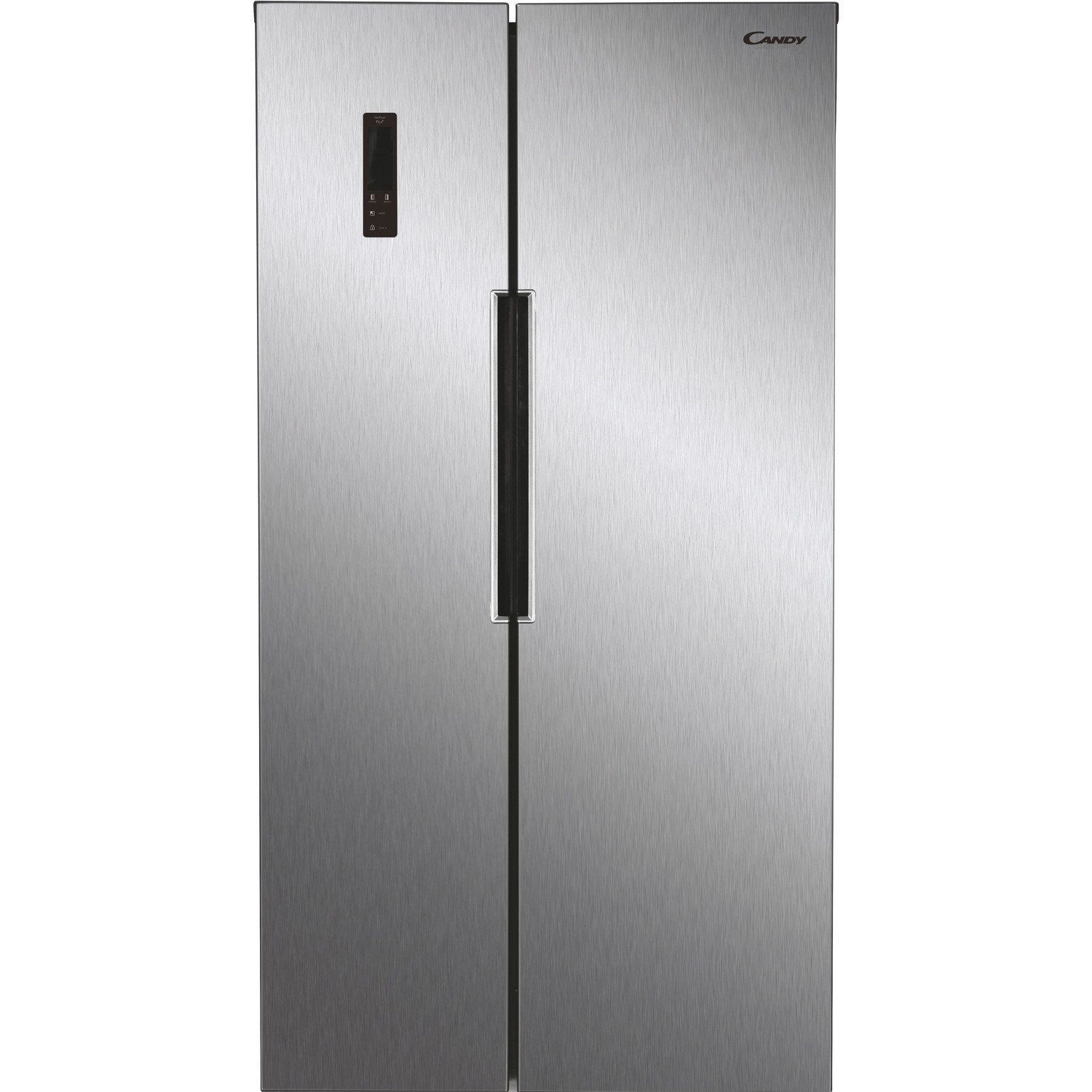 Candy 442 Litre Side-By-Side American Fridge Freezer - Silver