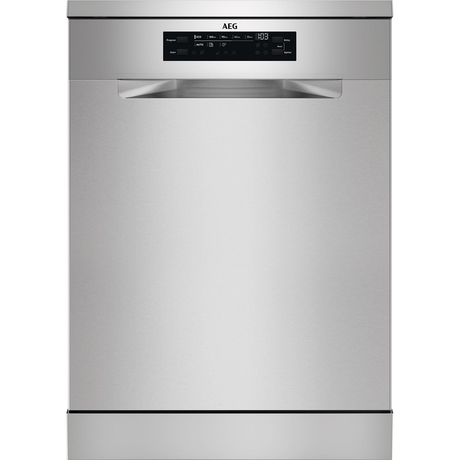 AEG 6000 Series 14 Place Settings Freestanding Dishwasher - Stainless Steel