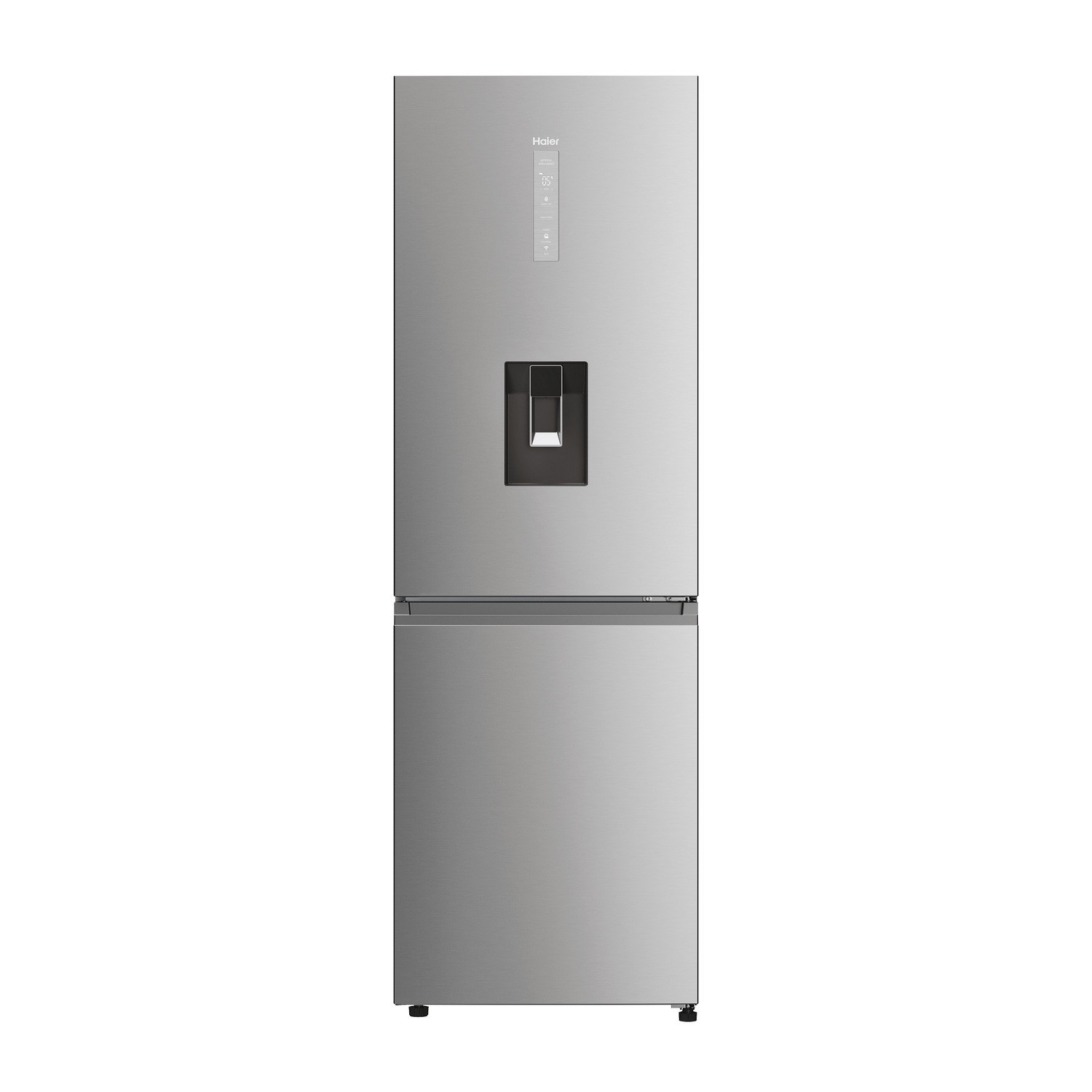 Haier 2D 60 Series 5 Pro 349 Litre 60/40 Freestanding Fridge Freezer - Silver - Image 2