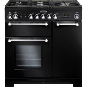 Rangemaster Professional Plus 90cm Gas Range Cooker - Black