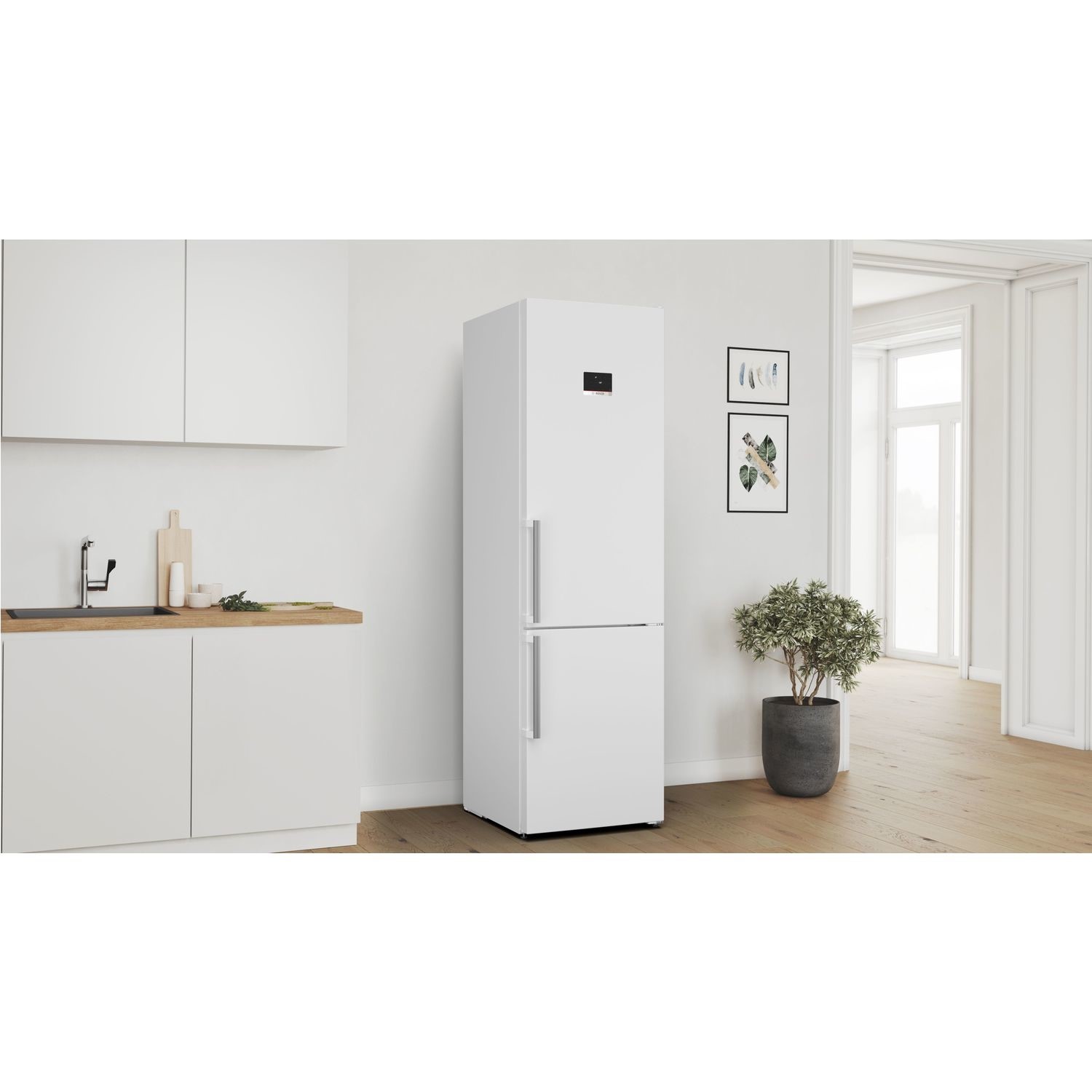 Bosch Series 6 363 Litre 70/30 Freestanding Fridge Freezer - White - Image 8