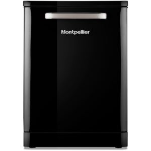 Montpellier 13 Place Settings Freestanding Dishwasher - Black