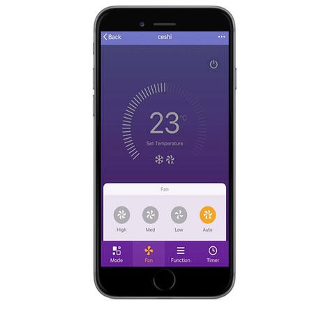 electriQ iQool 24000 BTU WiFi Smart A++ Wall Split Air Conditioner with Heat Pump and 5-Meter Pipe Kit Included - Black - Image 3