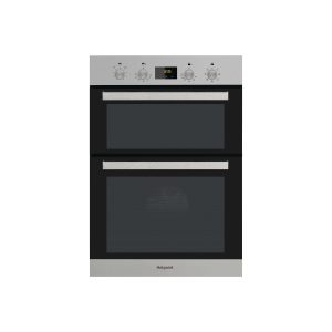 Hotpoint Newstyle Electric Built-In Double Oven with Catalytic Liners - Stainless Steel