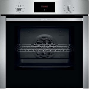Neff N30 Slide & Hide Electric Single Oven - Stainless Steel