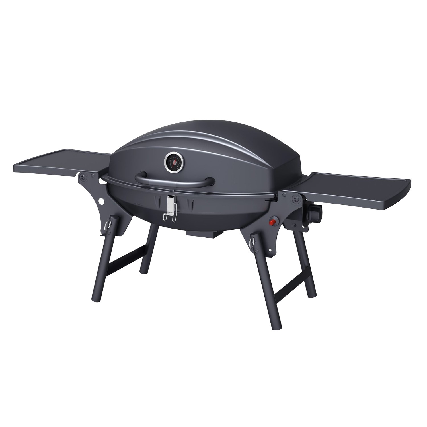 Boss Grill Louisiana Portable - Single Burner Gas BBQ Grill with Trolley - Image 4