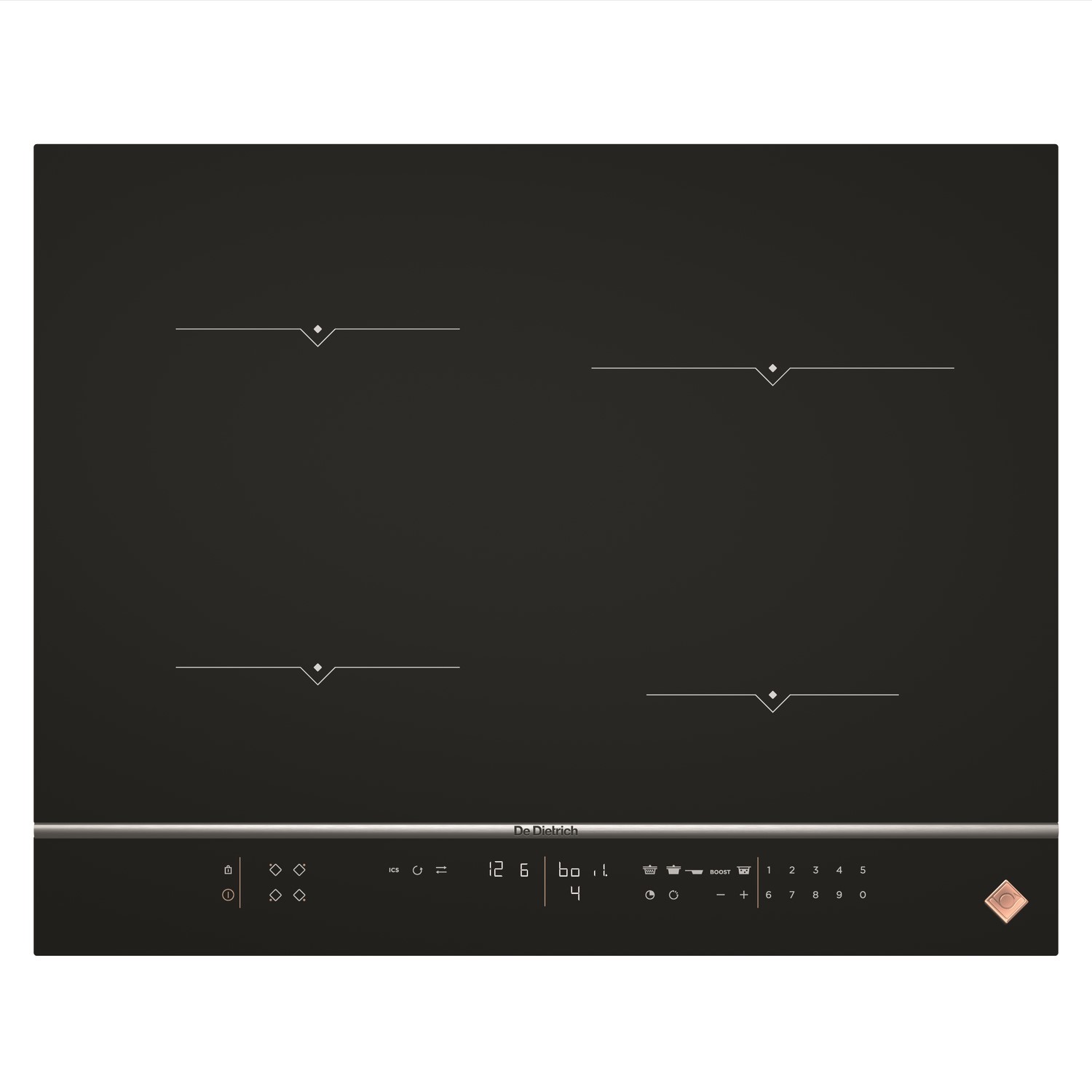 De Dietrich 65cm 4 Zone Induction Hob