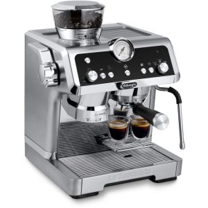 Delonghi La Specialista Prestigio Manual Bean to Cup Espresso Coffee & Cappuccino Machine - Metal