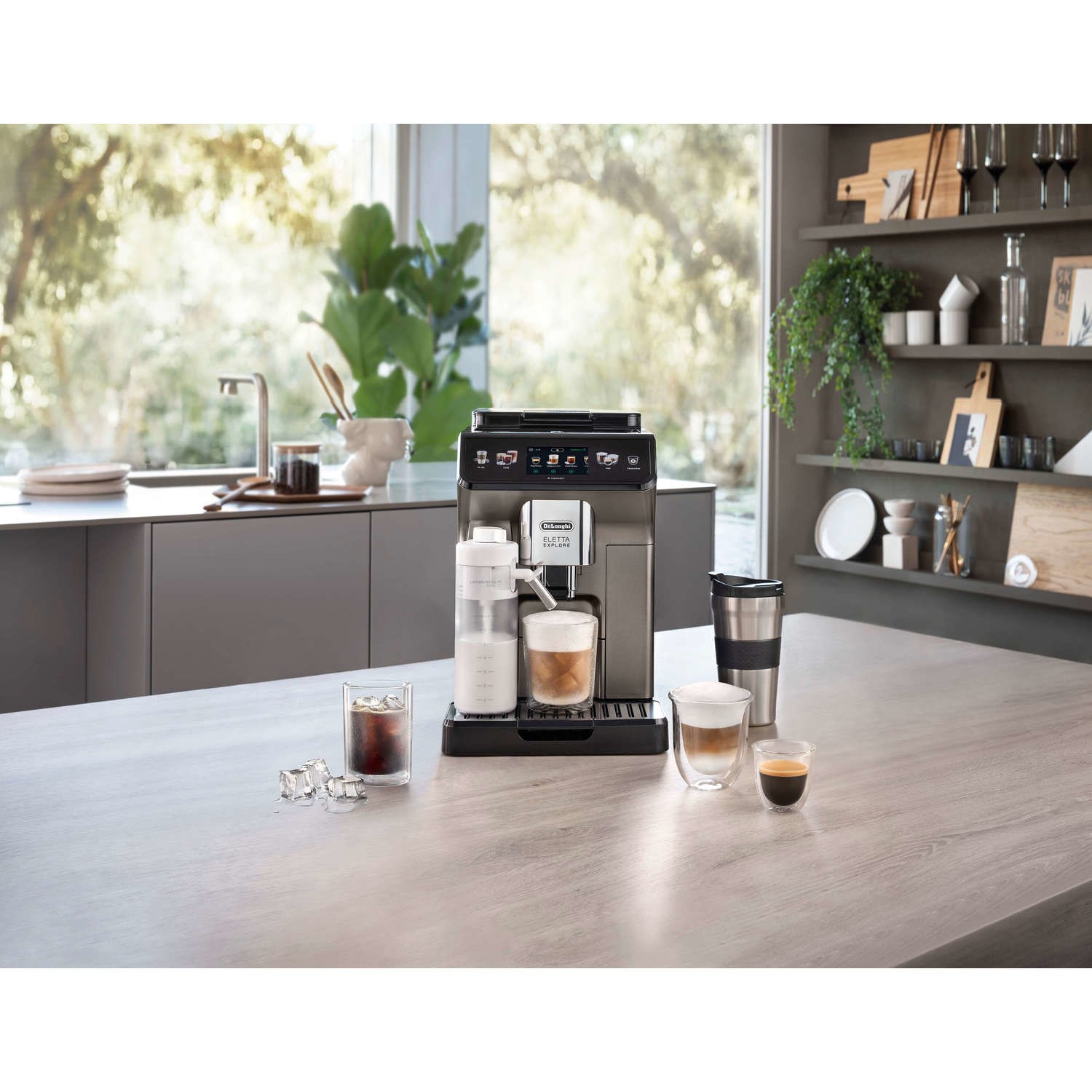 Delonghi Eletta Explore Automatic Bean-To-Cup Coffee Machine with Cold Brew Technology - Image 4