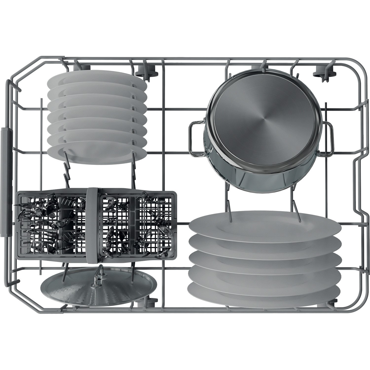 Hotpoint 13 Place Settings Fully Integrated Dishwasher - Image 9