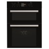 Indesit Aria Electric Built In Double Oven - Black
