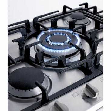 Miele 75cm 5 Burner Gas Hob - Stainless Steel - Image 2
