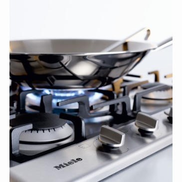 Miele 75cm 5 Burner Gas Hob - Stainless Steel - Image 5