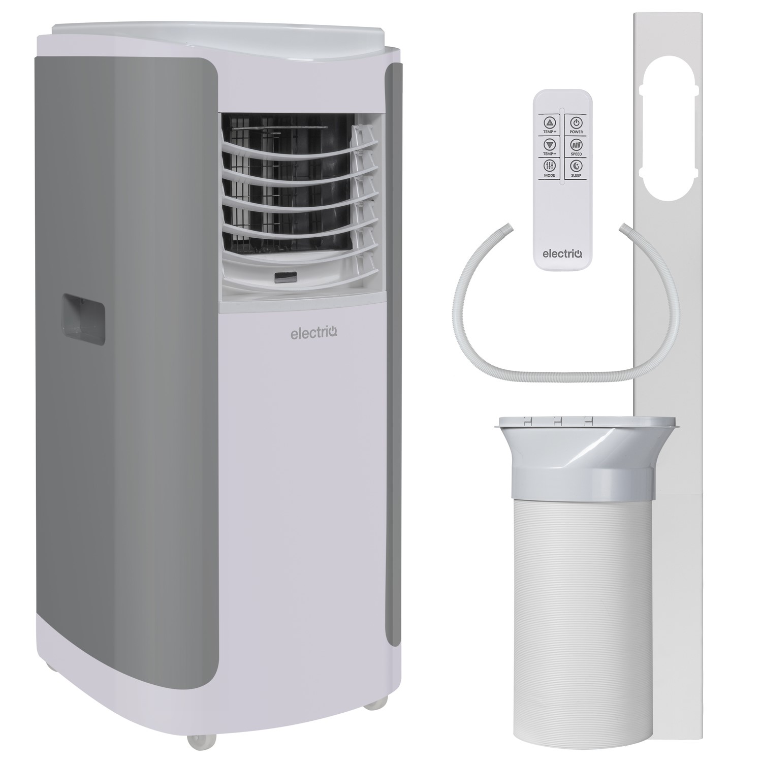 electriQ 14000 BTU Smart Portable Air Conditioner with Heat Pump - Image 3