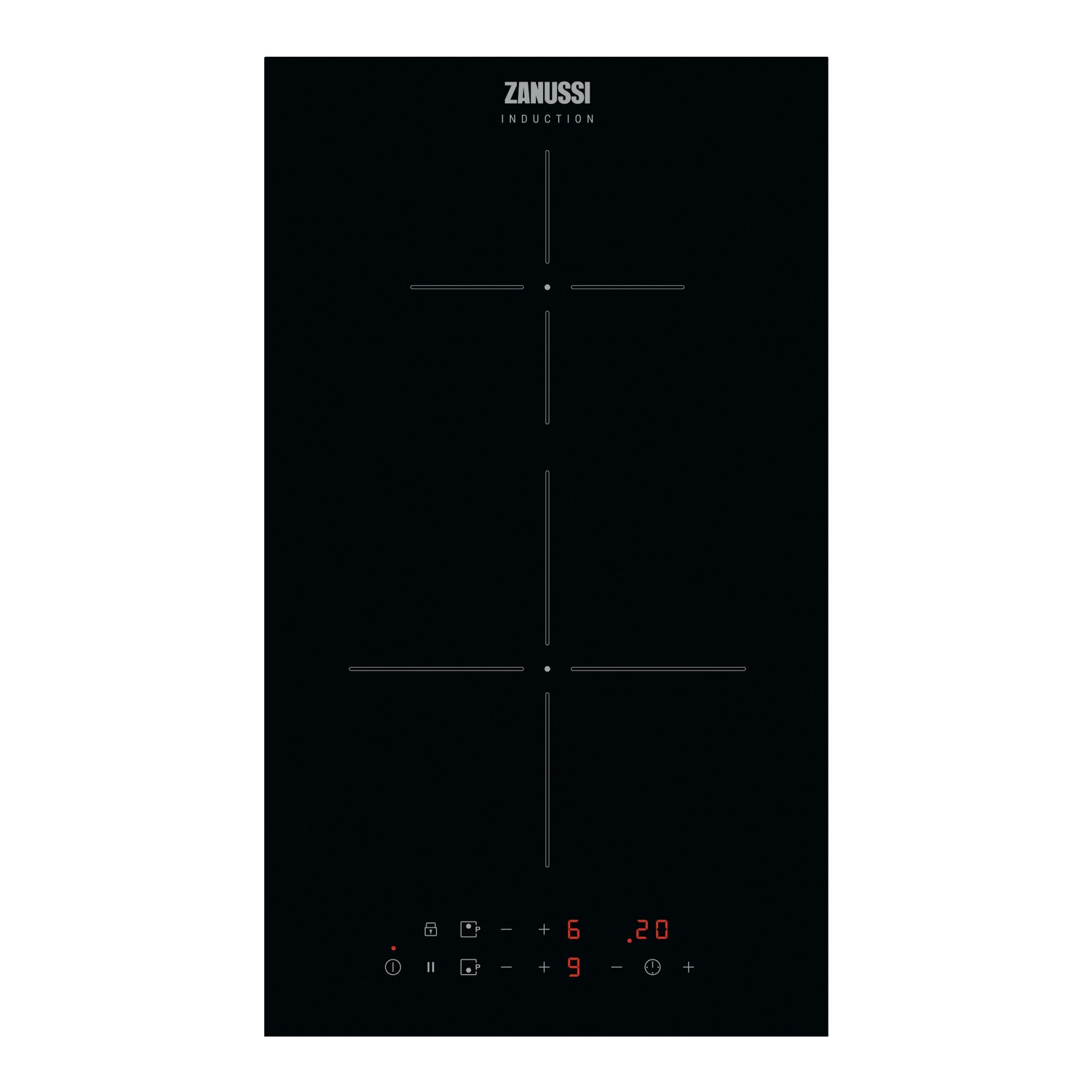 Zanussi 29cm Domino 2 Zone Induction Hob