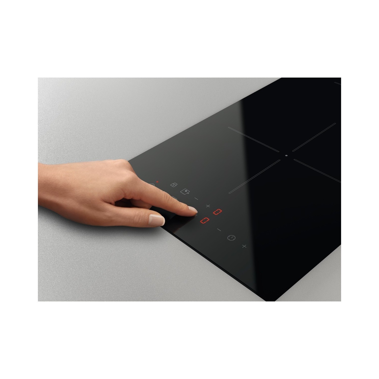 Zanussi 29cm Domino 2 Zone Induction Hob - Image 2