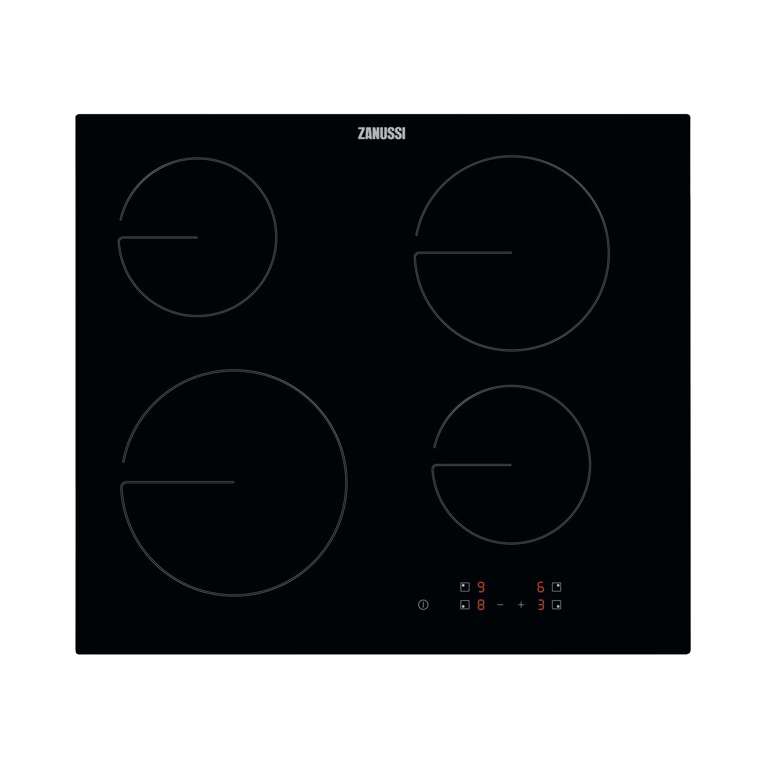 Zanussi 60cm 4 Zone Ceramic Hob