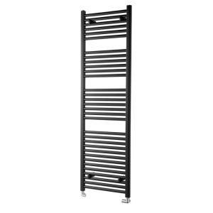 Towelrads Pisa Black Towel Radiator - 1600 x 400mm