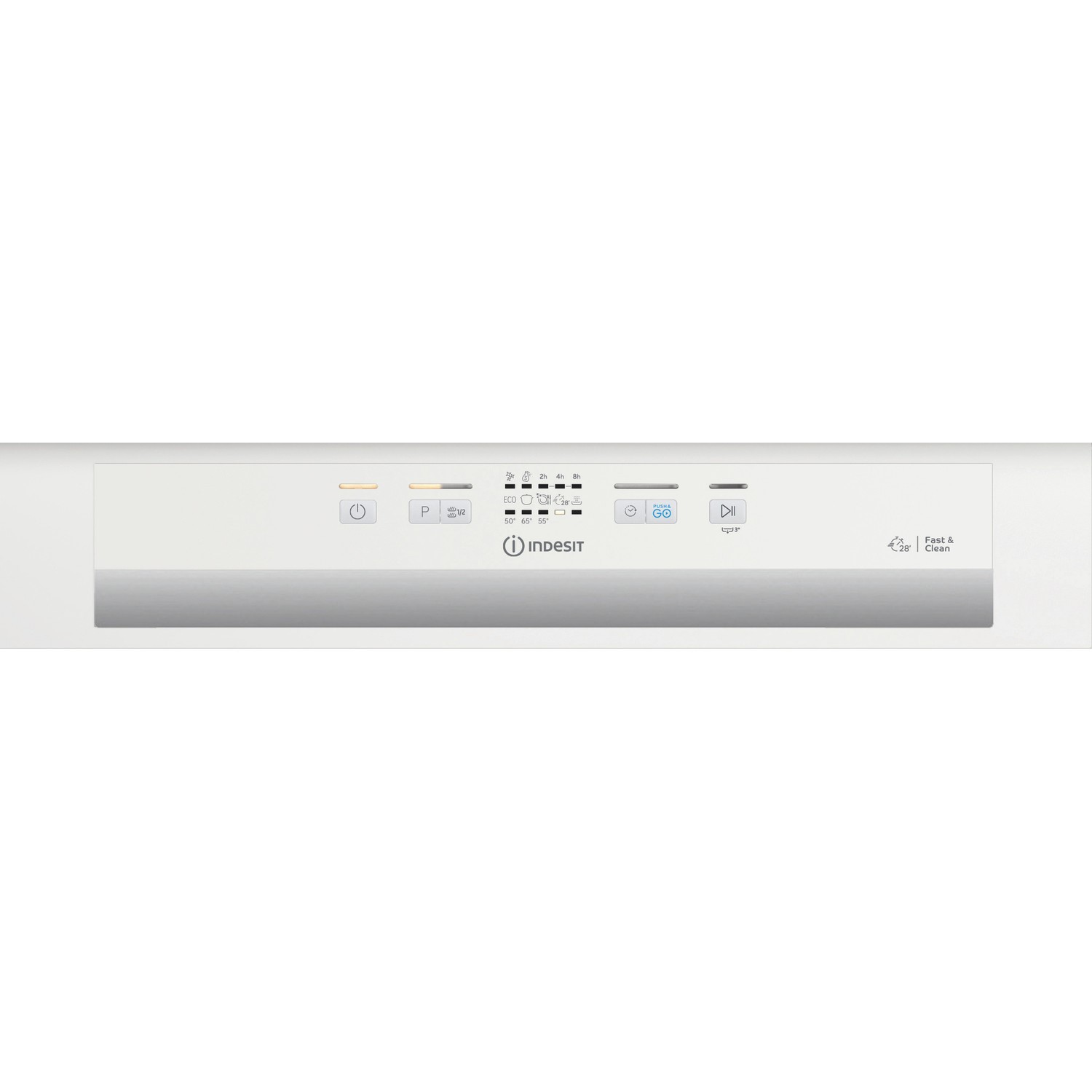 Indesit 14 Place Settings Semi Integrated Dishwasher - Image 4