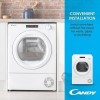 Candy Freestanding Heat Pump Tumble Dryer - Black - Image 7
