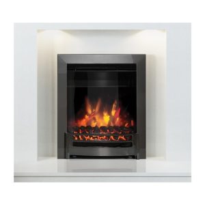 Be Modern 16" Black Nickel Inset Electric Fireplace - Ember