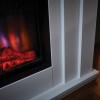 Suncrest White Freestanding Electric Fireplace Suite - Kesgrave - Image 5