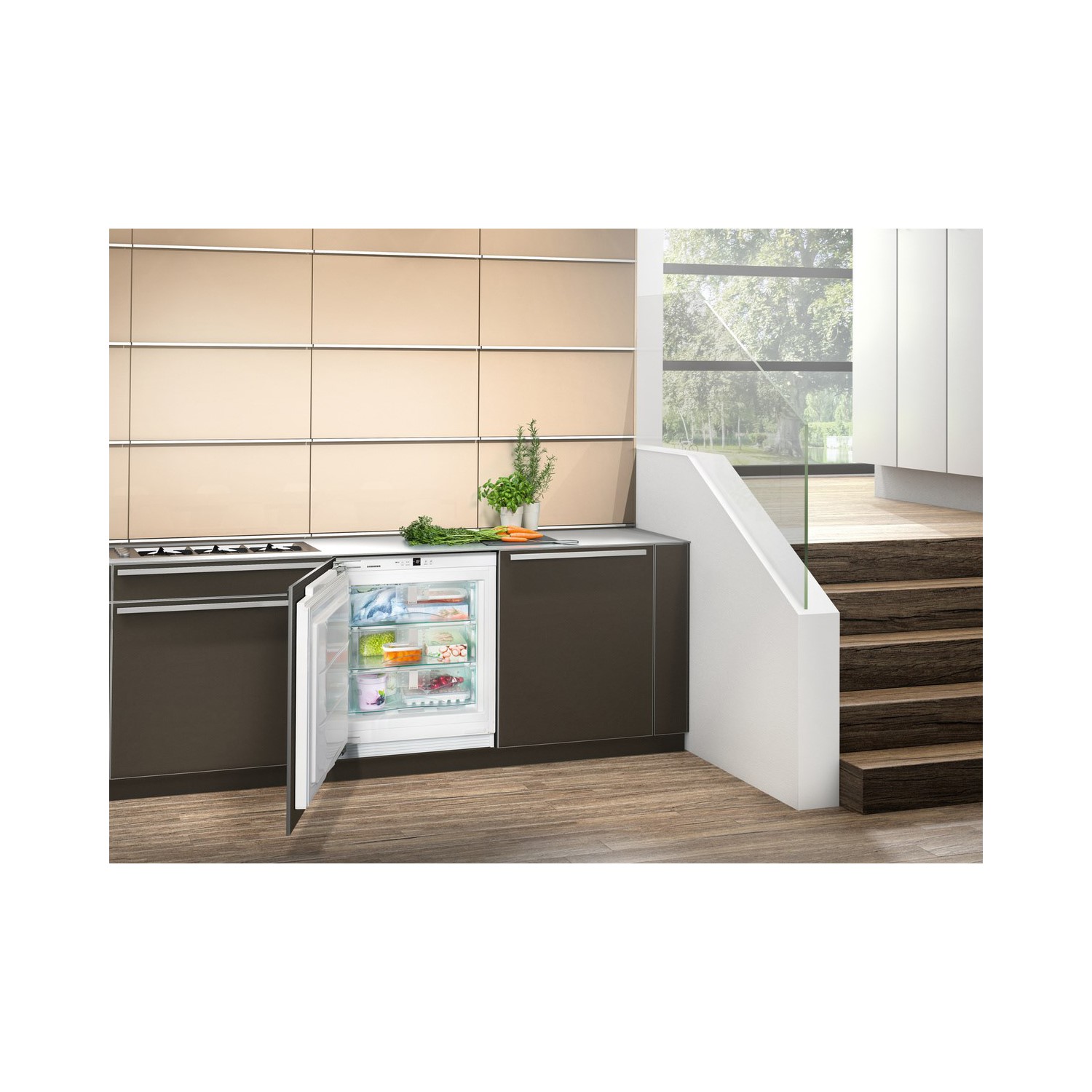 Liebherr 79 Litre Under Counter Integrated Freezer - Door-on-door - Image 3
