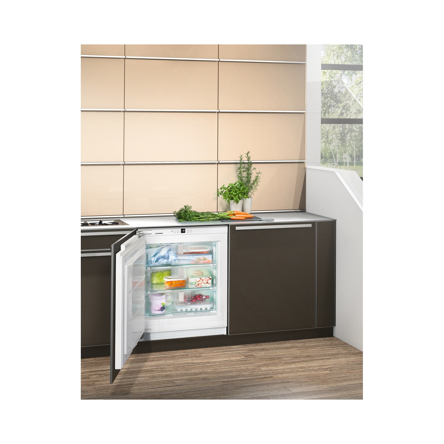 Liebherr 79 Litre Under Counter Integrated Freezer - Door-on-door - Image 4