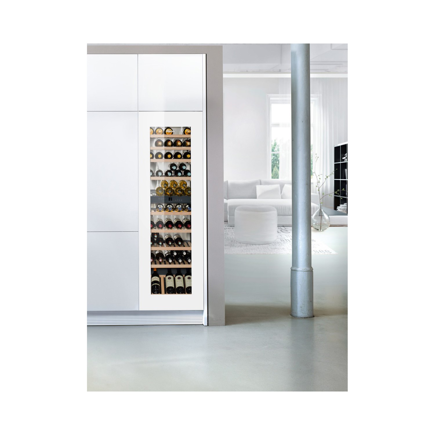 Liebherr Vinidor Dual Zone 83 Bottle Built-in Wine Cabinet - White - Image 3